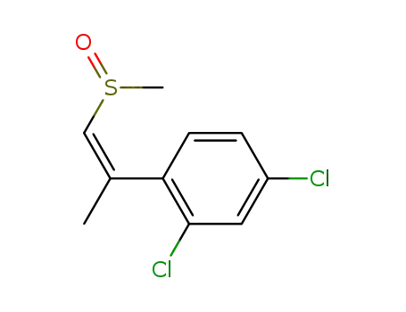 (Z)-1-(Methylsulfinyl)-2-methyl-2-(2,4-dichlorphenyl)-ethylen