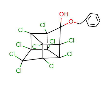 2-(Benzyloxy)-decachloro-octahydro-1,3,4-metheno-2H-cyclobuta(CD)pentalen-2-OL