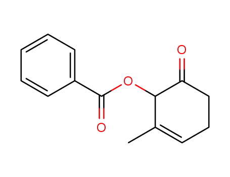 3-Cyclohexen-1-one, 2-(benzoyloxy)-3-methyl-