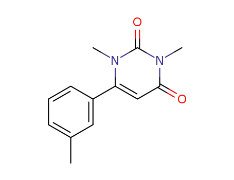 1,3-dimethyl-6-(3-methylphenyl)uracil
