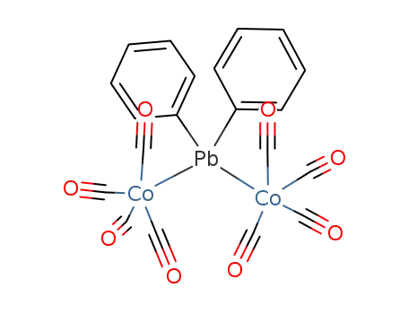(C<sub>6</sub>H<sub>5</sub>)2Pb(Co(CO)4)2
