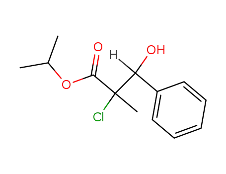 2-Chloro-3-hydroxy-2-methyl-3-phenyl-propionic acid isopropyl ester