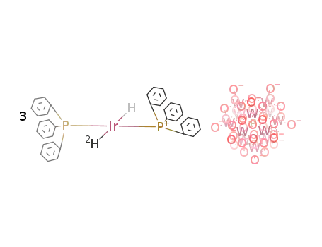 ((Ph<sub>3</sub>P)2Ir(D)H)3PW<sub>12</sub>O<sub>40</sub>