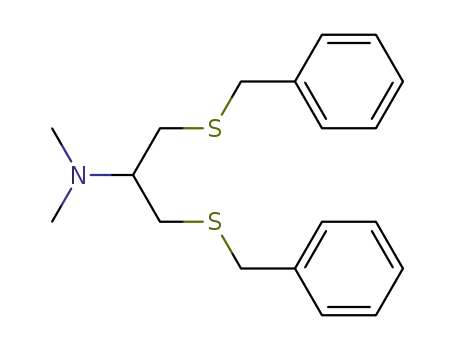 2-Dimethylamino-1,3-bis-(benzylmercapto)-propan