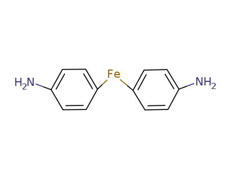 Molecular Structure of 95011-74-8 ((p-NH<sub>2</sub>C<sub>6</sub>H<sub>4</sub>)2Fe)