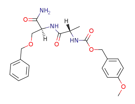 L-Serinamide,
N-[[(4-methoxyphenyl)methoxy]carbonyl]-L-alanyl-O-(phenylmethyl)-