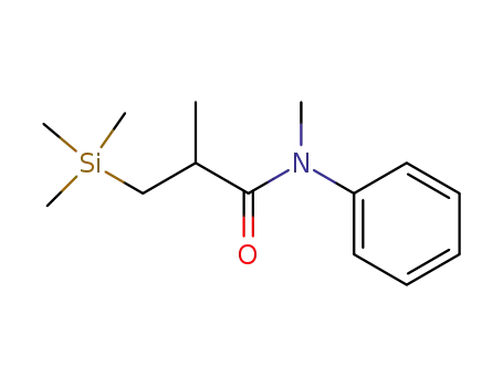 2,N-Dimethyl-N-phenyl-3-trimethylsilanyl-propionamide