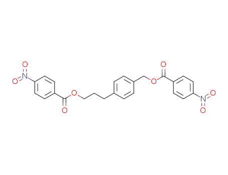 p-(3-Hydroxypropyl)-benzylalkohol-bis-p-nitrobenzoat