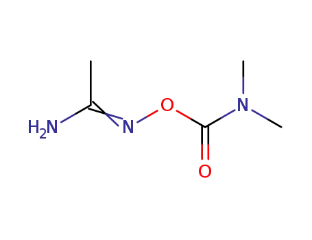Molecular Structure of 25272-70-2 (Ethanimidamide,N'-[[(dimethylamino)carbonyl]oxy]- (9CI))