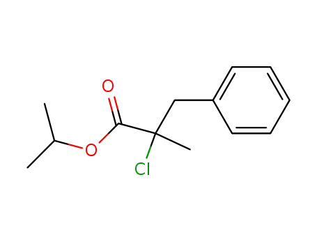 2-Chloro-2-methyl-3-phenyl-propionic acid isopropyl ester