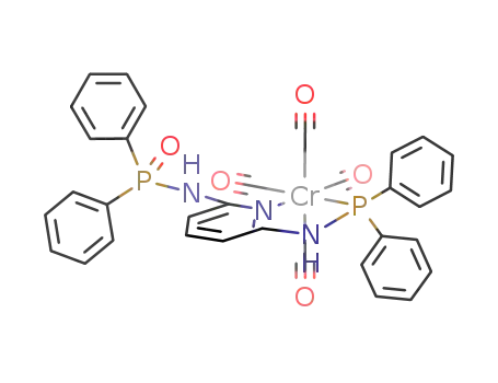 Cr(CO)4((C<sub>6</sub>H<sub>5</sub>)2PNH(C<sub>5</sub>H<sub>3</sub>N)NHP(O)(C<sub>6</sub>H<sub>5</sub>)2)