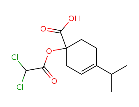 1-(2,2-Dichloro-acetoxy)-4-isopropyl-cyclohex-3-enecarboxylic acid