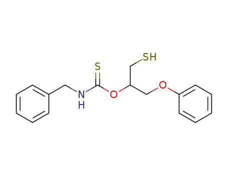 O-(1-mercapto-3-phenoxypropan-2-yl) benzylcarbamothioate