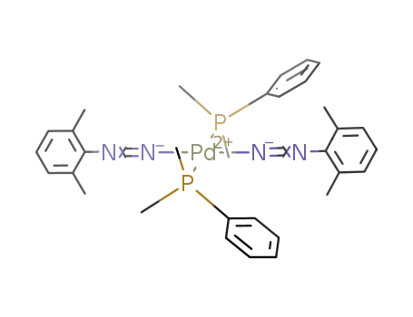 Pd(NCN(CH<sub>3</sub>)2C<sub>6</sub>H<sub>3</sub>)2(P(C<sub>6</sub>H<sub>5</sub>)(CH<sub>3</sub>)2)2