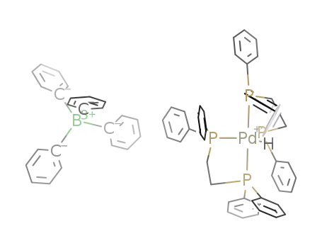 [HPd(1,2-bis(diphenylphosphino)ethane)2][BPh<sub>4</sub>]