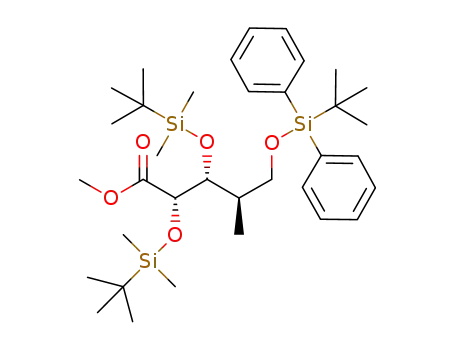 C<sub>35</sub>H<sub>60</sub>O<sub>5</sub>Si<sub>3</sub>