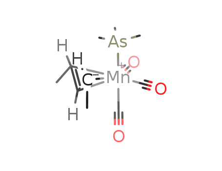 fac-tricarbonyl-η3-((EE)-2-penten-4-yl)-trimethylarsine-manganese