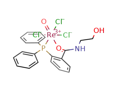 [Re(O)Cl3(κ2-2-(diphenylphosphanyl)-N-(2-hydroxyethyl)benzamide)]