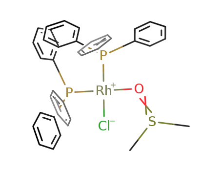 [RhCl(P(C<sub>6</sub>H<sub>5</sub>)3)2(SO(CH<sub>3</sub>)2)]