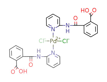Pd(C<sub>13</sub>H<sub>10</sub>N<sub>2</sub>O<sub>3</sub>)2Cl<sub>2</sub>