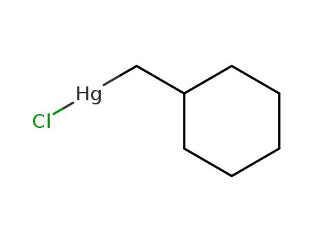 Molecular Structure of 33631-63-9 (Mercury, chloro(cyclohexylmethyl)-)