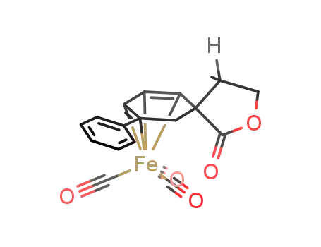 (CO)3FeC<sub>6</sub>H<sub>5</sub>(C<sub>6</sub>H<sub>5</sub>)C(O)OCH<sub>2</sub>CHCH<sub>3</sub>