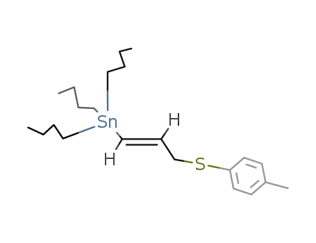 (C<sub>4</sub>H<sub>9</sub>)3SnCHCHCH<sub>2</sub>SC<sub>6</sub>H<sub>4</sub>CH<sub>3</sub>