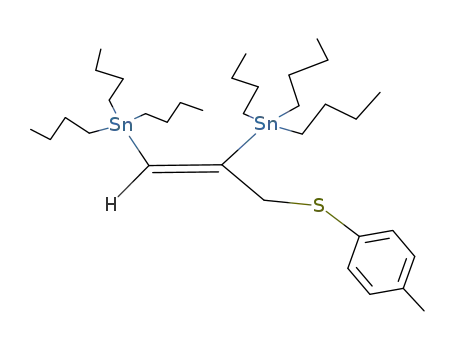 bis(1,2-tributylstannyl)-3-p-tolylthiopropene