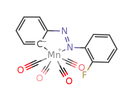 Mn(N<sub>2</sub>C<sub>12</sub>H<sub>8</sub>F)(CO)4