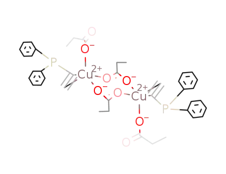 copper(II) propionate*diphenylphosphinoacetylene
