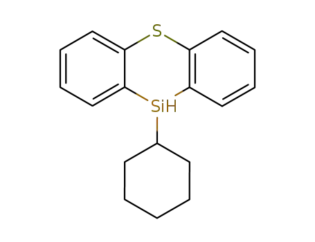10H-Phenothiasilin, 10-cyclohexyl-