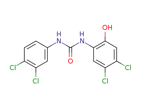 <i>N</i>-(4,5-dichloro-2-hydroxy-phenyl)-<i>N'</i>-(3,4-dichloro-phenyl)-urea
