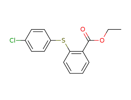 2-(4-chloro-phenylsulfanyl)-benzoic acid ethyl ester