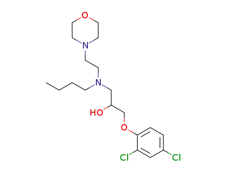 1-[butyl-(2-morpholin-4-yl-ethyl)-amino]-3-(2,4-dichloro-phenoxy)-propan-2-ol