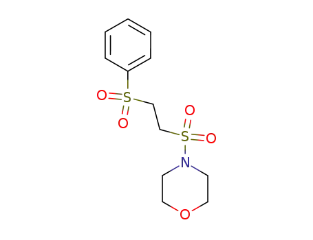 4-(2-benzenesulfonyl-ethanesulfonyl)-morpholine