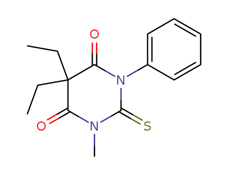 5,5-diethyl-1-methyl-3-phenyl-2-thioxo-dihydro-pyrimidine-4,6-dione