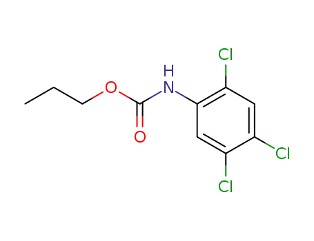 Molecular Structure of 99421-83-7 ((2,4,5-trichloro-phenyl)-carbamic acid propyl ester)