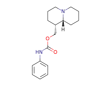 phenylurethane of (-)-lupinin