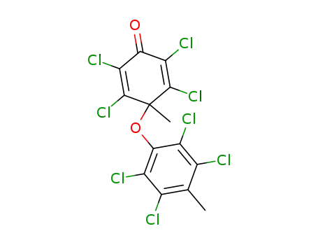 2,3,5,6-tetrachloro-4-methyl-4-(2,3,5,6-tetrachloro-4-methyl-phenoxy)-cyclohexa-2,5-dienone