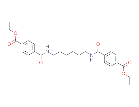 <i>N</i>,<i>N</i>'-hexanediyl-bis-terephthalamic acid diethyl ester