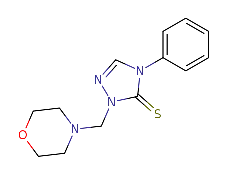 4-Phenyl-2-morpholinomethyl-2H-1,2,4-triazole-3(4H)-thione