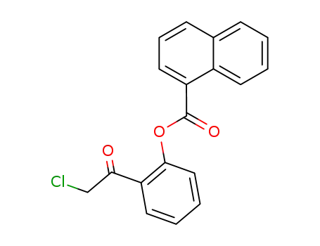[1]naphthoic acid-(2-chloroacetyl-phenyl ester)