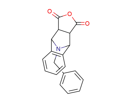 9-benzyl-1,2,3,4-tetrahydro-1,4-epiazano-naphthalene-2,3-dicarboxylic acid anhydride