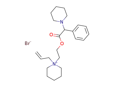 1-allyl-1-[2-(phenyl-piperidino-acetoxy)-ethyl]-piperidinium; bromide