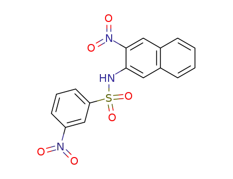 3-nitro-benzenesulfonic acid-(3-nitro-[2]naphthylamide)