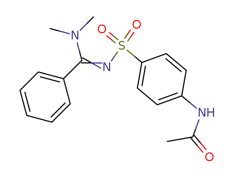 <i>N</i>'-(<i>N</i>-acetyl-sulfanilyl)-<i>N,N</i>-dimethyl-benzamidine