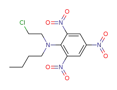 N-Butyl-N-(2-chlorethyl)-2,4,6-trinitroanilin
