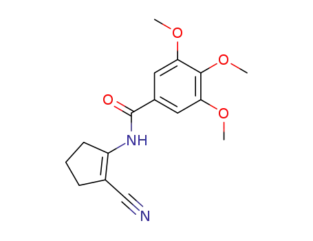 2-(3,4,5-trimethoxy-benzoylamino)-cyclopent-1-enecarbonitrile
