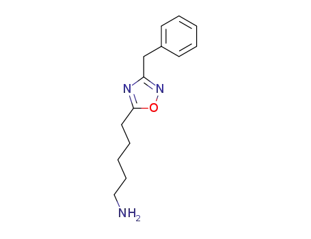 5-(3-benzyl-[1,2,4]oxadiazol-5-yl)-pentylamine