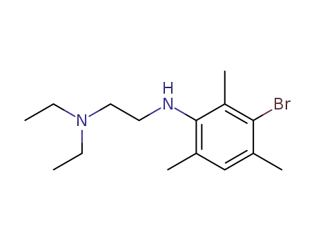 <i>N</i>,<i>N</i>-diethyl-<i>N</i>'-(3-bromo-2,4,6-trimethyl-phenyl)-ethylenediamine